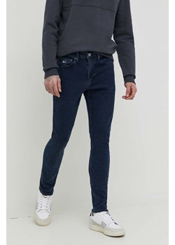 Tommy Jeans jeansy Scantony męskie kolor granatowy DM0DM18108 ze sklepu ANSWEAR.com w kategorii Jeansy męskie - zdjęcie 166249896