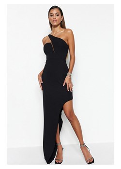 trendyol Sukienka w kolorze czarnym ze sklepu Limango Polska w kategorii Sukienki - zdjęcie 166256138