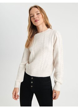 Sinsay - Sweter - kremowy ze sklepu Sinsay w kategorii Swetry damskie - zdjęcie 166258069