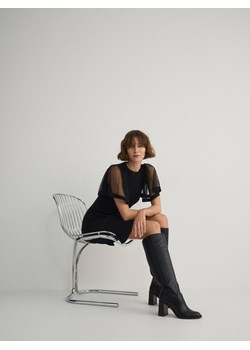 Reserved - Sukienka mini - czarny ze sklepu Reserved w kategorii Sukienki - zdjęcie 166258596