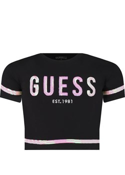Guess T-shirt | Regular Fit ze sklepu Gomez Fashion Store w kategorii Bluzki dziewczęce - zdjęcie 166261626