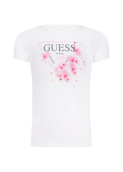 Guess T-shirt | Regular Fit ze sklepu Gomez Fashion Store w kategorii Bluzki dziewczęce - zdjęcie 166261629