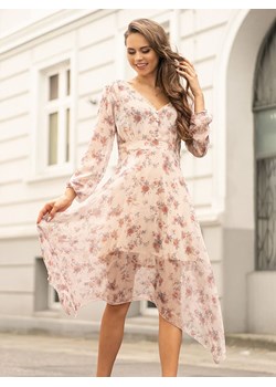 Merribel Sukienka &quot;Magiana&quot; w kolorze beżowym ze wzorem ze sklepu Limango Polska w kategorii Sukienki - zdjęcie 166263886