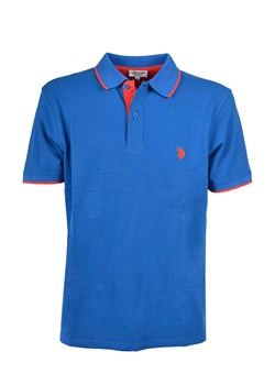 U.S. Polo Assn. Koszulka polo w kolorze niebieskim ze sklepu Limango Polska w kategorii T-shirty męskie - zdjęcie 166278906