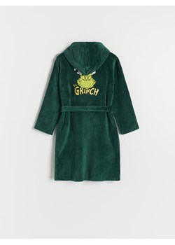 Reserved - Świąteczny szlafrok Grinch - zielony ze sklepu Reserved w kategorii Szlafroki dziecięce - zdjęcie 166280146