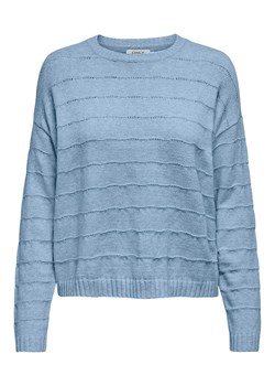 ONLY Sweter &quot;Katia&quot; w kolorze błękitnym ze sklepu Limango Polska w kategorii Swetry damskie - zdjęcie 166281437