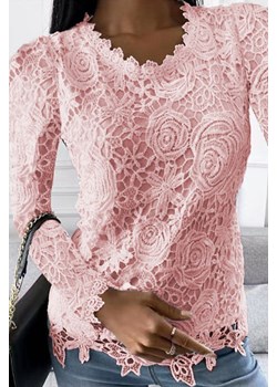 Bluzka damska ROXALA PINK ze sklepu Ivet Shop w kategorii Bluzki damskie - zdjęcie 166283919
