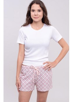 Spodnie piżamowe krótkie 104394, Kolor niebiesko-różowy, Rozmiar L, Wadima ze sklepu Intymna w kategorii Piżamy damskie - zdjęcie 166286327