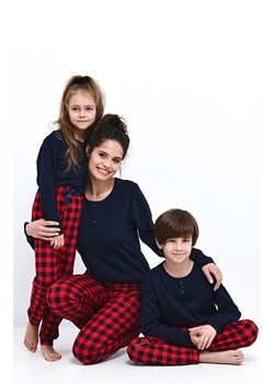 Sensis Dziewczęca piżama świąteczna Bonnie, Kolor granatowo-czerwony, Rozmiar 110-116, SENSIS ze sklepu Primodo w kategorii Piżamy damskie - zdjęcie 166298288