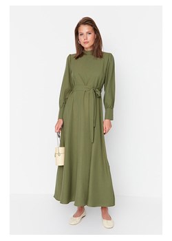 trendyol Sukienka w kolorze khaki ze sklepu Limango Polska w kategorii Sukienki - zdjęcie 166299069