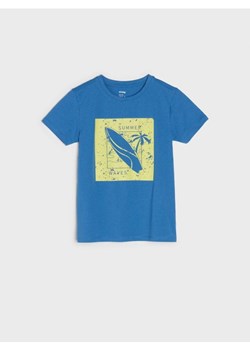 Sinsay - Koszulka z nadrukiem - szary ze sklepu Sinsay w kategorii T-shirty chłopięce - zdjęcie 166316246