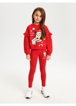 Sinsay - Komplet: bluza i legginsy Myszka Minnie - czerwony ze sklepu Sinsay w kategorii Komplety dziewczęce - zdjęcie 166316419