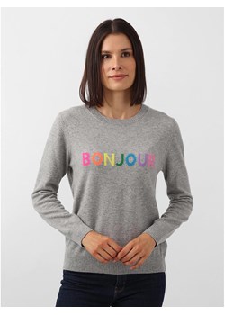 Zwillingsherz Kaszmirowy sweter w kolorze szarym ze sklepu Limango Polska w kategorii Swetry damskie - zdjęcie 166322328