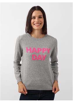 Zwillingsherz Kaszmirowy sweter w kolorze szarym ze sklepu Limango Polska w kategorii Swetry damskie - zdjęcie 166322339