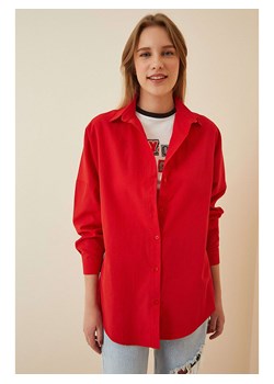 Happiness Istanbul Koszula w kolorze czerwonym ze sklepu Limango Polska w kategorii Koszule damskie - zdjęcie 166322465