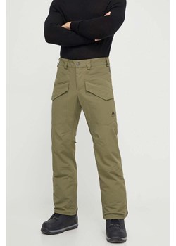 Burton spodnie Covert 2.0 Insulated kolor zielony ze sklepu ANSWEAR.com w kategorii Spodnie męskie - zdjęcie 166325865
