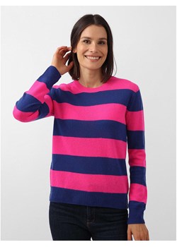 Zwillingsherz Kaszmirowy sweter w kolorze granatowo-różowym ze sklepu Limango Polska w kategorii Swetry damskie - zdjęcie 166360698
