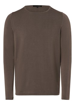 Drykorn Męska koszulka z długim rękawem Mężczyźni Bawełna błotnisty jednolity ze sklepu vangraaf w kategorii Swetry męskie - zdjęcie 166368247