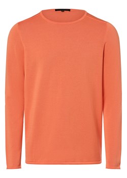 Drykorn Męska koszulka z długim rękawem Mężczyźni Bawełna pomarańczowy jednolity ze sklepu vangraaf w kategorii Swetry męskie - zdjęcie 166368248