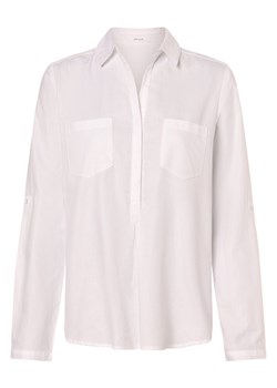 Opus Bluzka damska Kobiety Bawełna biały jednolity ze sklepu vangraaf w kategorii Koszule damskie - zdjęcie 166368266