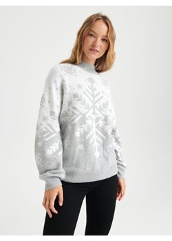 Sinsay - Sweter ze stójką - wielobarwny ze sklepu Sinsay w kategorii Swetry damskie - zdjęcie 166370129