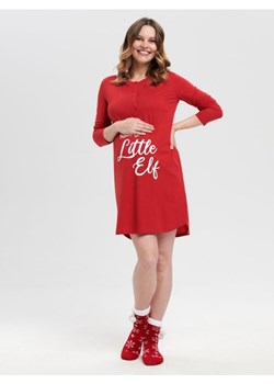 Sinsay - Koszula nocna MAMA - czerwony ze sklepu Sinsay w kategorii Bielizna ciążowa - zdjęcie 166378346
