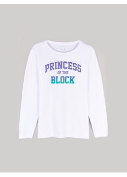 GATE Bawełniana koszulka z napisem 3Y ze sklepu gateshop w kategorii Bluzki dziewczęce - zdjęcie 166384879