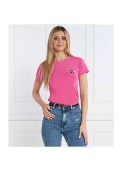 CALVIN KLEIN JEANS T-shirt 2-pack MONOGRAM | Slim Fit ze sklepu Gomez Fashion Store w kategorii Bluzki damskie - zdjęcie 166387276