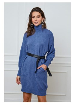 So Cachemire Sukienka &quot;Halof&quot; w kolorze niebieskim ze sklepu Limango Polska w kategorii Sukienki - zdjęcie 166387588