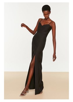trendyol Sukienka w kolorze czarnym ze sklepu Limango Polska w kategorii Sukienki - zdjęcie 166387919