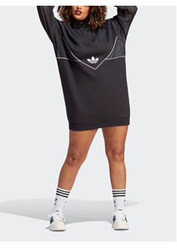 adidas Sukienka codzienna Next Dress IC5382 Czarny ze sklepu MODIVO w kategorii Sukienki - zdjęcie 166388055