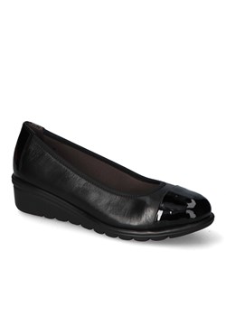 Półbuty Caprice 9-22100-41/019 Czarne lico ze sklepu Arturo-obuwie w kategorii Balerinki - zdjęcie 166388885