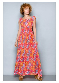 H.H.G. Sukienka w kolorze koralowo-pomarańczowo-niebieskim ze sklepu Limango Polska w kategorii Sukienki - zdjęcie 166423206