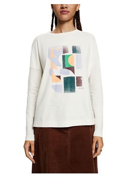 ESPRIT Koszulka w kolorze białym ze sklepu Limango Polska w kategorii Bluzki damskie - zdjęcie 166424505