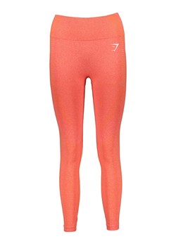 Gymshark Legginsy sportowe &quot;Vital Seamless&quot; w kolorze pomarańczowym ze sklepu Limango Polska w kategorii Spodnie damskie - zdjęcie 166424635