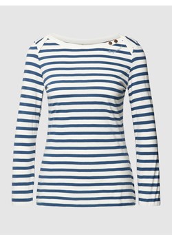 Bluzka z długim rękawem i wzorem w paski model ‘Agattka Marina’ ze sklepu Peek&Cloppenburg  w kategorii Bluzki damskie - zdjęcie 166425866