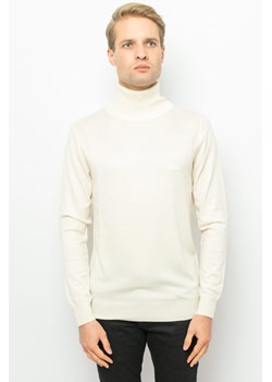 sweter męski guess m2br08 z3142 kremowy ze sklepu Royal Shop w kategorii Swetry męskie - zdjęcie 166427499