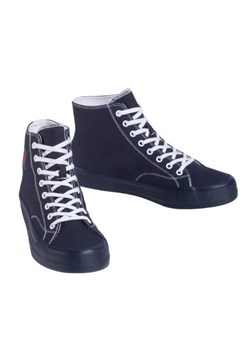 sneakersy męskie tommy jeans em0em00485 granatowe ze sklepu Royal Shop w kategorii Buty sportowe męskie - zdjęcie 166427986