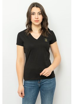 t-shirt damski armani exchange  8ntnx yjg3z czarny ze sklepu Royal Shop w kategorii Bluzki damskie - zdjęcie 166428245