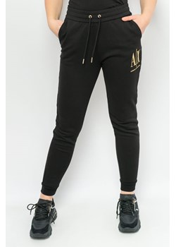 spodnie dresowe damskie armani exchange 8nypmx yj68z czarne ze sklepu Royal Shop w kategorii Spodnie damskie - zdjęcie 166428386