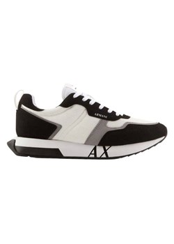 sneakersy męskie armani exchange xux151 xv609 czarno-białe ze sklepu Royal Shop w kategorii Buty sportowe męskie - zdjęcie 166428929