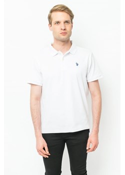 polo męskie u.s. polo assn. 11304598 białe ze sklepu Royal Shop w kategorii T-shirty męskie - zdjęcie 166429895