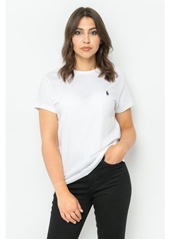 t-shirt damski polo ralph lauren 211847073009 biały ze sklepu Royal Shop w kategorii Bluzki damskie - zdjęcie 166430108
