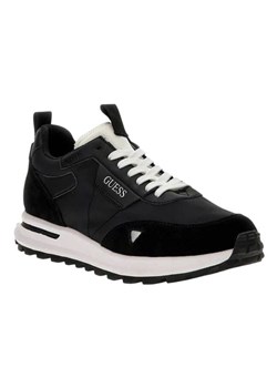 sneakersy męskie guess fm7jso pel12 czarne ze sklepu Royal Shop w kategorii Buty sportowe męskie - zdjęcie 166430428