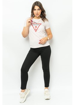 t-shirt damski guess w1yi1b i3z14 różowy ze sklepu Royal Shop w kategorii Bluzki damskie - zdjęcie 166430757