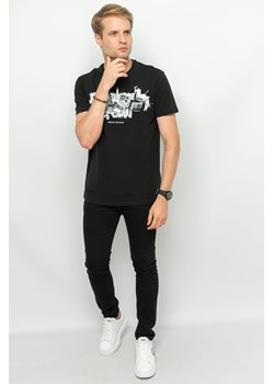 t-shirt męski armani exchange 3rztbn zjaaz czarny ze sklepu Royal Shop w kategorii T-shirty męskie - zdjęcie 166430817