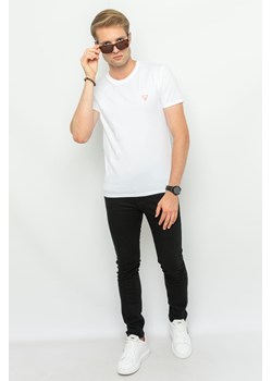 t-shirt męski guess m2yi24 j1314  biały ze sklepu Royal Shop w kategorii T-shirty męskie - zdjęcie 166430848