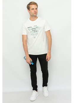 t-shirt męski guess m3yi23 j1314 biały ze sklepu Royal Shop w kategorii T-shirty męskie - zdjęcie 166431116