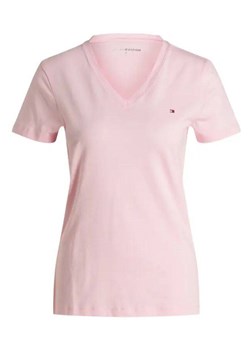 t-shirt tommy hilfiger xw0xw02386 różowy ze sklepu Royal Shop w kategorii Bluzki damskie - zdjęcie 166431219