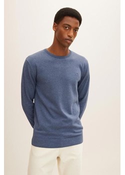 sweter męski tom tailor 1012819 niebieski ze sklepu Royal Shop w kategorii Swetry męskie - zdjęcie 166432936